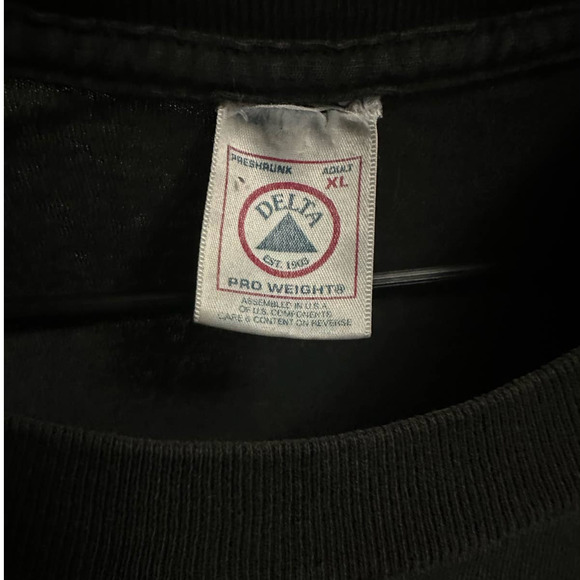 Vintage 1998 Delta Drum sets  ,"LIFE IS FULL OF IMPORTANT CHOICES" Shirt size XL - Picture 5 of 8